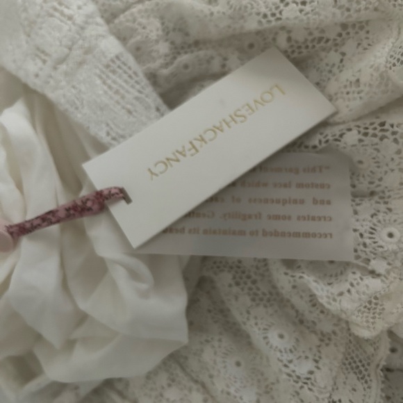 LoveShackFancy Lace Mini Skirt - Picture 2 of 4